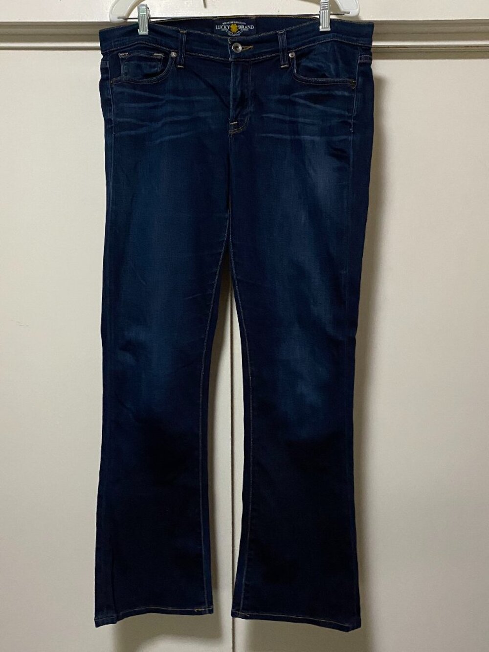 Lucky Brand, Charlie Baby Boot women's jeans, size 12/31